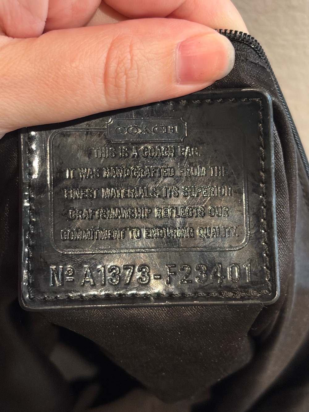 Black Coach Daisy Hobo Bag with Double Pockets - F23401 - Picture 3 of 11